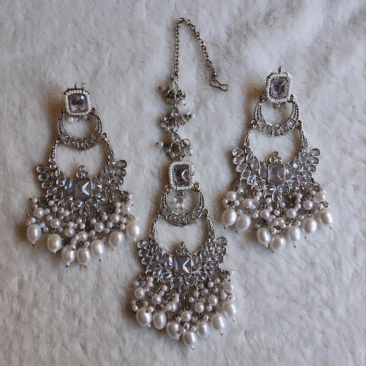 Bollywood Earrings and Tikka Sets